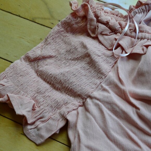 BB Dakota Tassel Hem Dress L - Picture 6 of 7